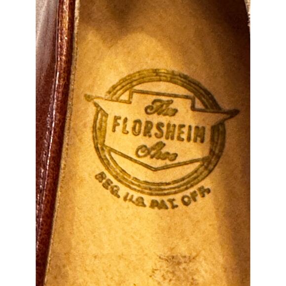 9 D Florsheim Made In Italy Kiltie Tassel Loafers 90445 Narrow Grandpa Chic